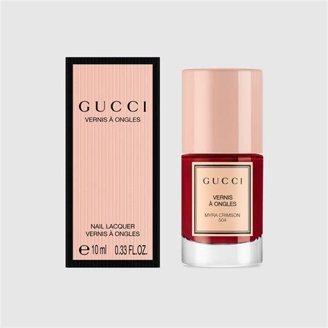 gucci myra crimson nail polish|504 myra crimson lipstick.